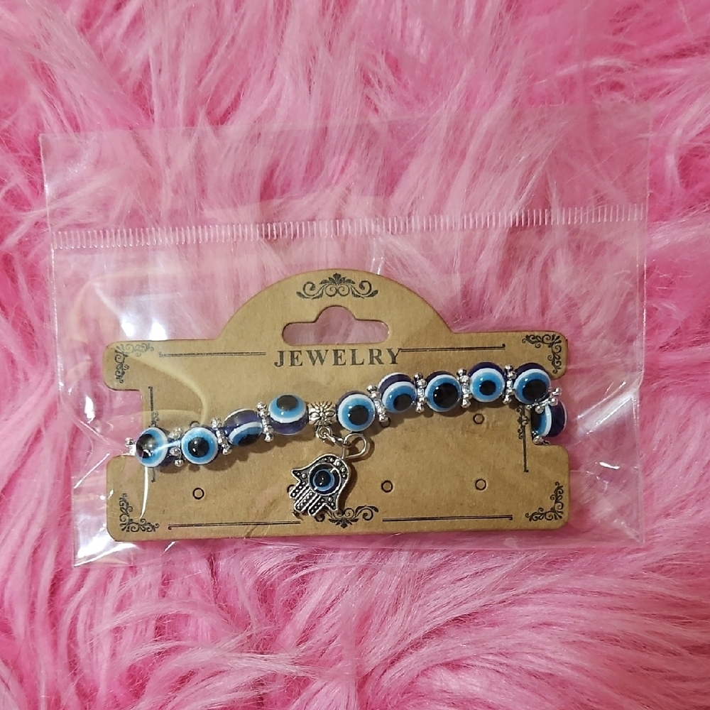 Evil Eye Stretch Bracelet NEW